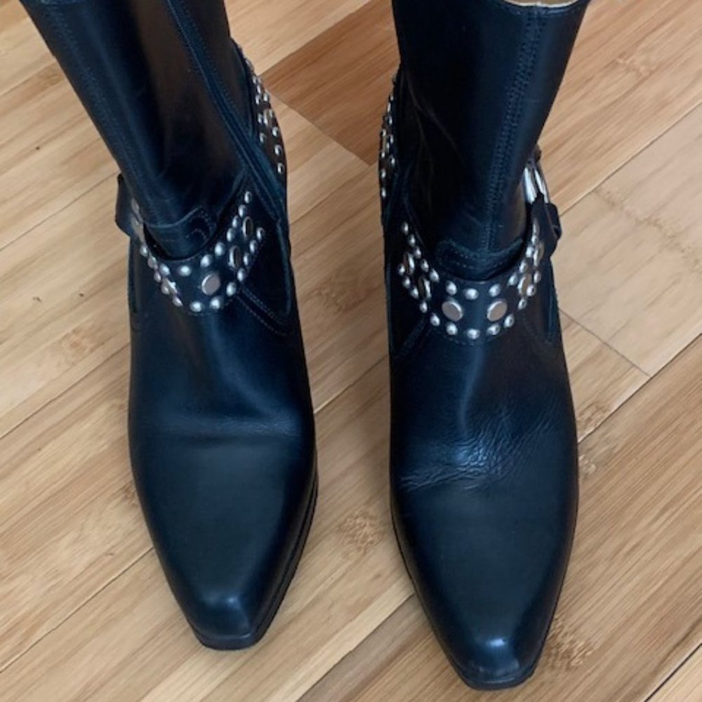 Frye Katie Ring Platform Booties - Excellent Used Condition!